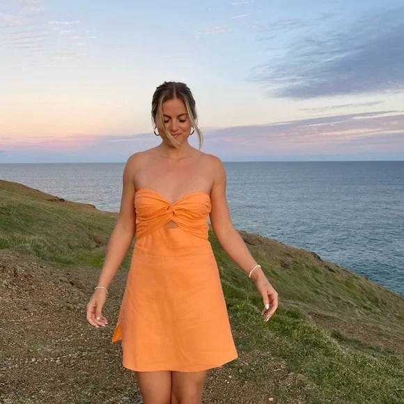 Orange Dresses